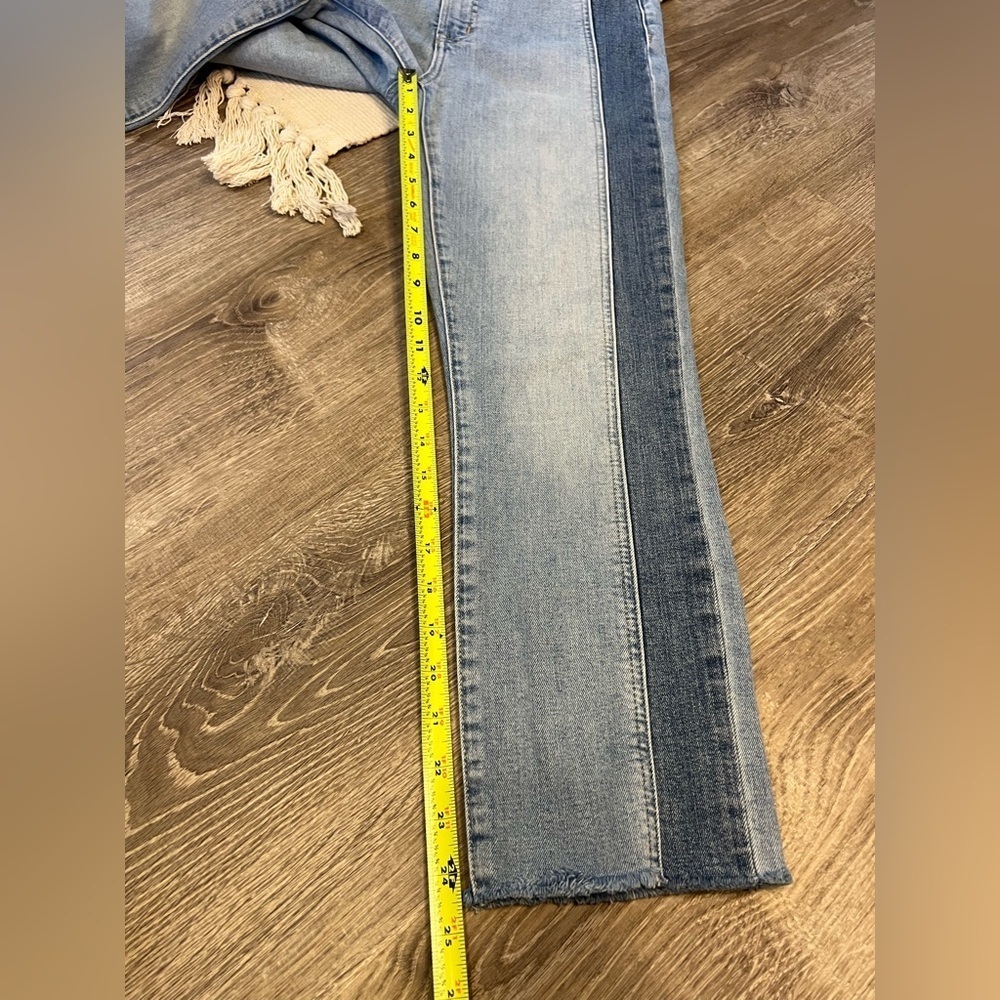 GAP High Rise Two Tone Vintage Slim Jeans 27 - Picture 8 of 8